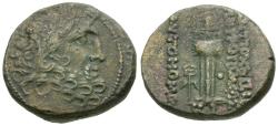 Ancient Coins - Seleucis and Pieria. Antioch. Pseudo-autonomous Æ19 / Tripod