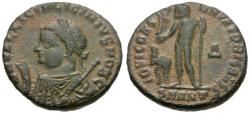 Ancient Coins - Licinius II, Caesar (AD 317-324) Æ3 / Jupiter