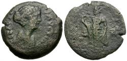 Ancient Coins - Faustina II (AD 147-176). Egypt. Alexandria Æ Diobol / Elpis
