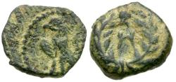 Ancient Coins - Kings of Nabataea. Aretas IV (9 BC-AD 40) Æ12 / Eagle