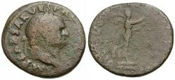 Ancient Coins - Vespasian (AD 69-79) Æ As / Victory