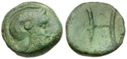 Ancient Coins - Arkadia. Heraia Æ14 / H