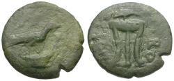 Ancient Coins - Troas. Alexandria Troas. Pseudo-autonomous Æ14 / Raven