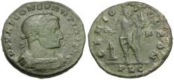 Ancient Coins - Constantine I the Great, as Caesar (AD 306-309) Æ Follis / Genius