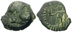 Ancient Coins - Cyprus. Paphos under Roman Rule Æ14 / Zeus