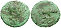 Ancient Coins - Trajan (AD 98-117) Æ Quadrans / Wolf