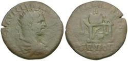 Ancient Coins - Caracalla (AD 198-217). Thrace. Philippopolis. Pythian Games issue &#198;34 Medallion / Prize Crown