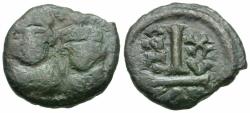 Ancient Coins - *Sear 886* Byzantine Empire. Heraclius (AD 610-641) Æ Decanummium