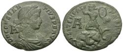 Ancient Coins - Constantius II (AD 337-361) Æ Centenionalis / Fallen Horseman