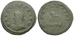 Ancient Coins - Gallienus, sole reign (AD 260-268) Æ Antoninianus / Lion