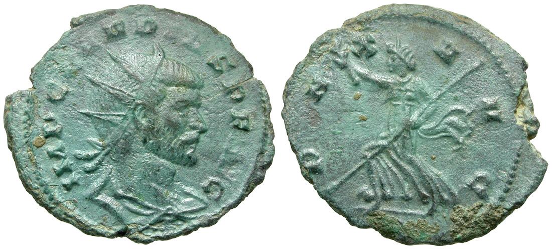 Claudius II Gothicus (AD 268-270) Æ Antoninianus / Pax | Roman