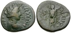 Ancient Coins - Macedonia. Thessalonika Æ24 / Kabeiros