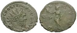 Ancient Coins - Postumus (AD 260-268) Æ Antoninianus / Pax