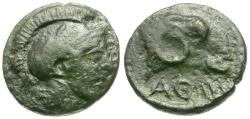 Ancient Coins - Ionia. Klazomenae Æ12 / Ram's Head