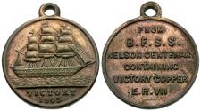World Coins - Great Britain. HMS Victory Medallet