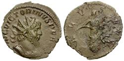 Ancient Coins - Victorinus (AD 268-271) Æ Antoninianus / Salus