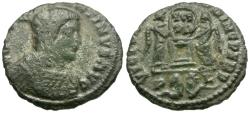 Ancient Coins - Constantine I the Great (AD 310-337) Æ3 / Seated Captives Mint Mark