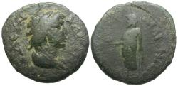 Ancient Coins - Lydia. Maeonia. Pseudo-autonomous Æ18 / Zeus