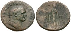 Ancient Coins - Vespasian (AD 69-79) Æ As / Spes