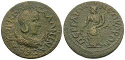 Ancient Coins - Salonina (AD 254-268). Pamphylia. Perga Æ31 / Tyche
