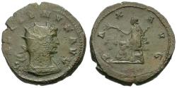 Ancient Coins - Gallienus, sole reign (AD 260-268 Æ Antoninianus / Pax