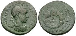 Ancient Coins - Gordian III (AD 238-244). Pontos. Neocaesarea Æ29 / Crown