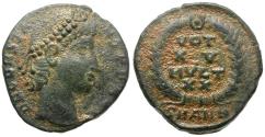 Ancient Coins - Constans (AD 337-350) Æ4 / Votive