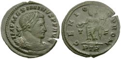 Ancient Coins - Maximinus II Daia (AD 310-313) Æ Follis / Genius
