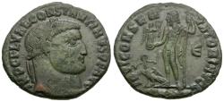 Ancient Coins - Constantine I the Great (AD 310-337) Æ3 / Jupiter