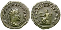 Ancient Coins - Philip I (AD 244-249) AR Antoninianus / Roma