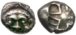 Ancient Coins - Mysia. Parion AR Drachm / Gorgon