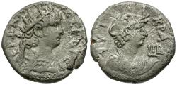 Ancient Coins - Nero (AD 54-68). Egypt. Alexandria BI Tetradrachm / Alexandria