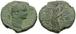 Ancient Coins - Domitian (AD 81-96). Seleucis and Pieria. Laodicea ad Mare Æ21 / Tyche