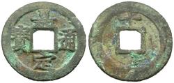 Ancient Coins - China. Southern Sung Dynasty (1127 to 1280). Ning Tsung (1195-1224) Æ 2 Cash
