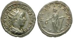 Ancient Coins - Gordian III (AD 238-244) AR Antoninianus / Laetitia