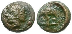 Ancient Coins - Apollonia. Pontika Æ11 / Anchor