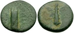 Ancient Coins - Cilicia. Olba. Pseudo-autonomous Æ17 / Tower