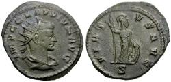 Ancient Coins - Claudius II Gothicus (AD 268-270) BI Antoninianus / Virtus