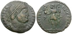 Ancient Coins - Magnentius (AD 350-353) Æ Centenionalis / Emperor