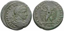 Ancient Coins - Severus Alexander (AD 222-235). Moesia Inferior. Marcianopolis. Tiberius Julius Festus, magistrate Æ25 / Eagle