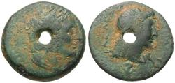 Ancient Coins - Ptolemaic Kings of Egypt. Ptolemy III Euergetes (246-222 BC) Æ22