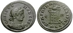 Ancient Coins - Crispus, Caesar (AD 317-326) Æ3 / Altar