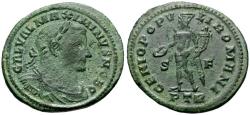 Ancient Coins - Maximinus II Daia, as Caesar (AD 305-309) Æ Follis / Genius