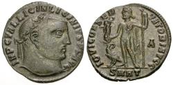 Ancient Coins - Licinius I (AD 308-324) Æ Follis / Jupiter