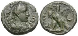 Ancient Coins - Gallienus (AD 253-268). Egypt. Alexandria Æ Tetradrachm / Eagle