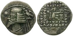 Ancient Coins - Kings of Parthia. Phraates IV (38-2 BC) AR Drachm