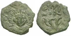 Ancient Coins - *Sear 1103* Byzantine Empire. Constans II (AD 641-668) Æ Follis