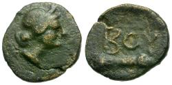 Ancient Coins - Lycia. Bubon Æ11 / Quiver
