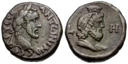 Ancient Coins - Antoninus Pius (AD 138-161). Egypt. Alexandria BI Tetradrachm / Serapis