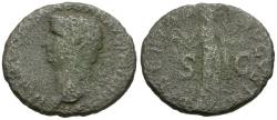 Ancient Coins - Claudius (AD 41-54) Æ As / Constantia